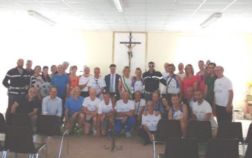 Pellegrinaggio Macerata-Loreto: La fiaccola della Pace incontra la popolazione di Camerino