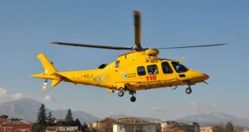 Cade con la moto, grave quarantacinquenne di Camerino