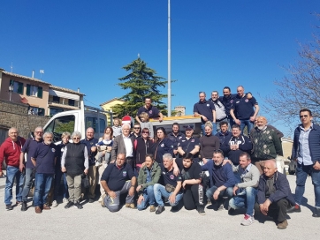 Un nuovo spargisale per il comune di Cessapalombo