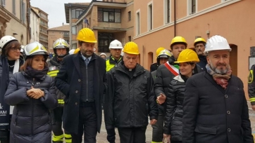 Franceschini a Camerino " I centri storici saranno tutelati"