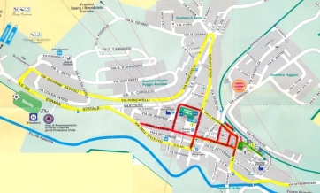 Castelraimondo si prepara  per la partenza della 5 tappa della Tirreno- Adriatico in programma domenica