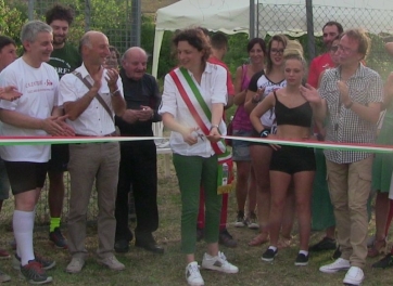 Caccamo, inaugurato il "rinnovato" campo polivalente